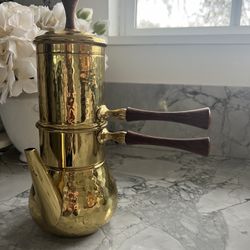 Turkish Coffee Maker (Gold) 