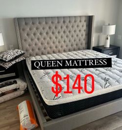 New Queen mattress only $140