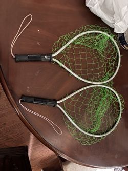 Two Brand New Eagles Claw Landing Nets