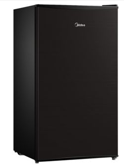 Midea Compact Refrigerator, 3.3 Cu Ft, Black
