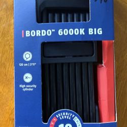 Bike Lock ABUS 6000K 3’11” New In Box!