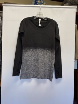 Lululemon Ombré Swiftly Long Sleeves Top Sz 8