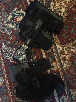 Donjoy TROM Advance Total Range Motion Knee Brace Telescoping Adjustable Post Op