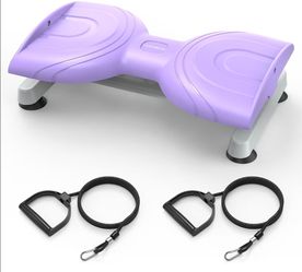 💜🔥 Waist Twisting Exercise Board with Resistance Bands – ONLY $15! 🔥💜