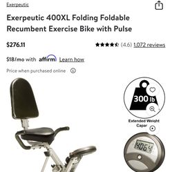 Recumbent Bike