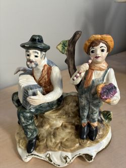 Very Nice Antique Very Fine Porcelain Hand Painted
