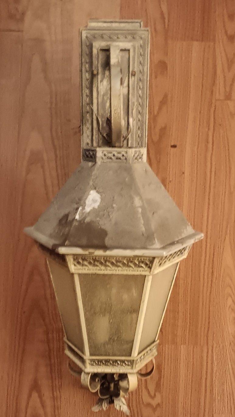 Antique Outdoor Direct Wire Light Fixtures