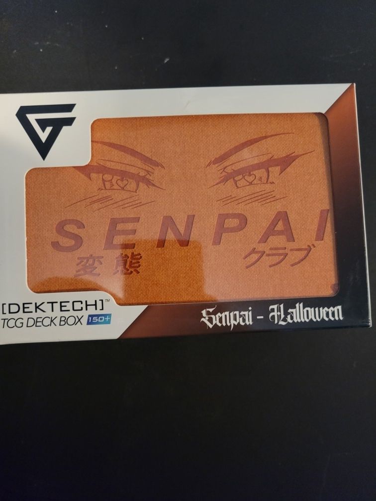 Gem Accessories Senpai Halloween Deck Box for Sale in Bell Gardens, CA