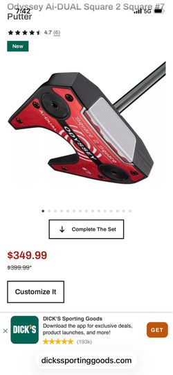 Odyssey Ai Dual Putter