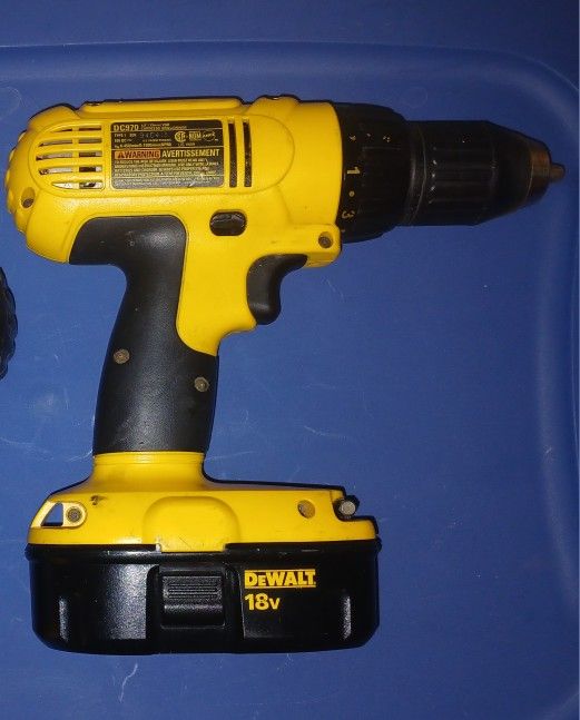 DeWalt DC970 and DC720 Drill Drivers