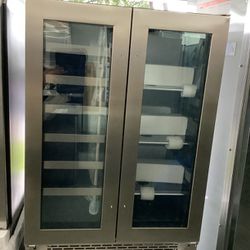 ZEPHYR Stainless steel Wine Cooler (Refrigerator) Model : PRWB24C32BG