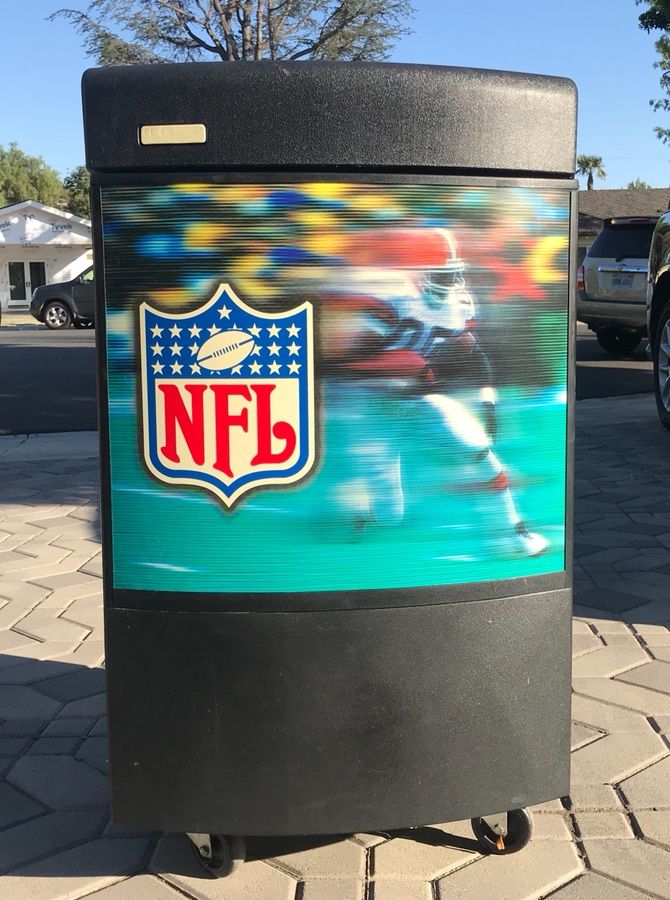 Mini Fridge / NFL & Angels Baseball Refrigerator for Sale in Santa Ana ...