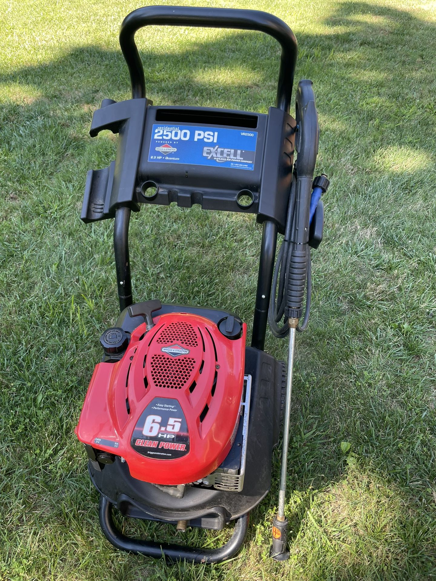 Pressure Washer Excell 2500 PSI Power Washer 6.5 HP for Sale in