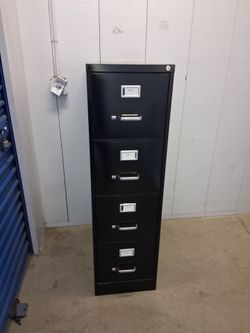 Metal file cabinet  $ 80 each