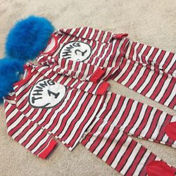 Kids Costume Thing 1 Thing 2