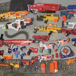 NERF gun collection 