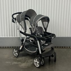 GRACO Ready 2 Grow DOUBLE Stroller 👀 (please read description)