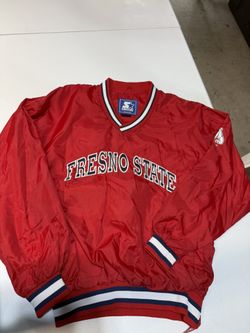 Vintage Starter Fresno State Pullover Jacket Size L