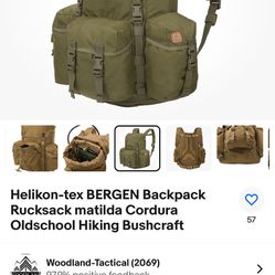 Bushcraft  Backpacking Backpack