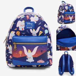 Loungefly Dumbo Circus Icons Mini Backpack 