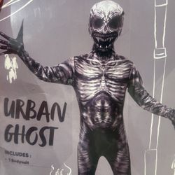 Urban Ghost Body Suit Costume Small 5-7