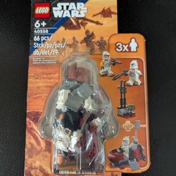 New Lego Star Wars Clone Trooper Battle Pack 40558