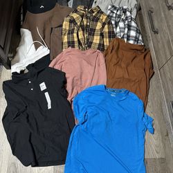 Men’s Clothing Bundle Size L ($25 for all)
