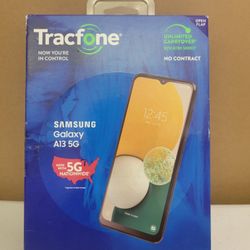 Simple Mobile Samsung Galaxy A13 5G Prepaid Smartphone (Locked) - Black - 64GB - Sim Card Included - GSM
