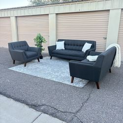 AFW Sofa + Loveseat + Chair Set