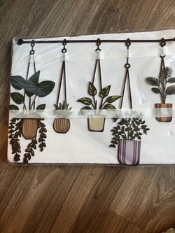 Hanging Plants Wall Art Decor for fence decor