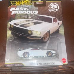 Fast and Furious 1969 Ford Mustang Boss 302