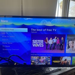 40" Samsungs with the original Samsung remote and New in the box 4K roku stick 