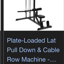 Lat Pulldown Machine