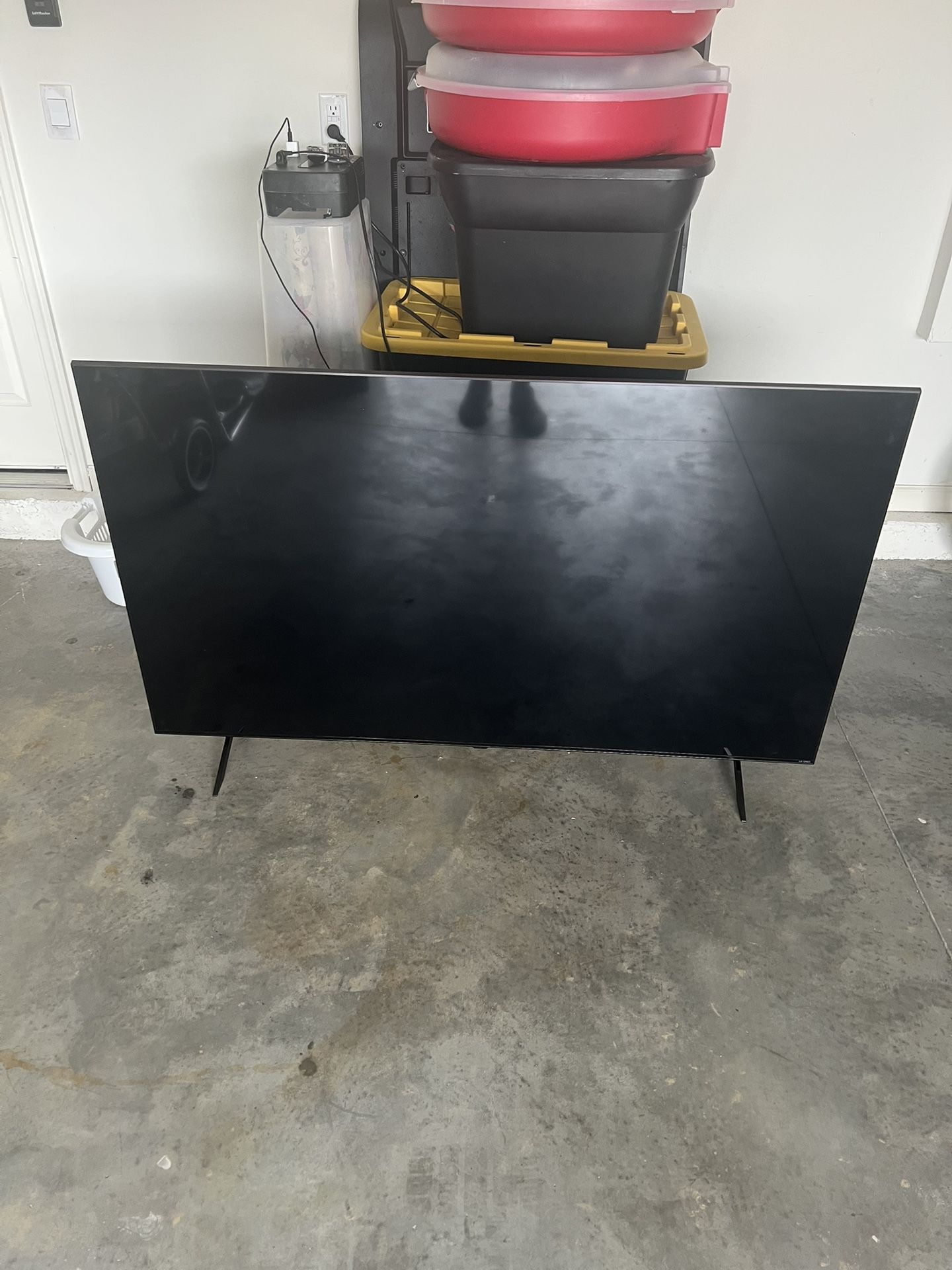 LG 65” TV  READ: HAS A DARK PICTURE/WORKS OTHERWISE PICKUP ONLY