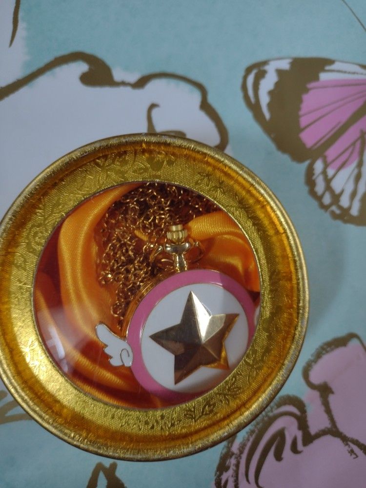 Card Capture Sakura Pocket Watch