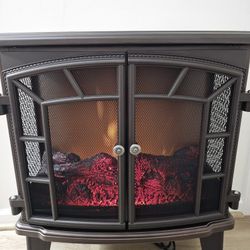Beautiful Duraflame Fireplace Heater With Remote (New)