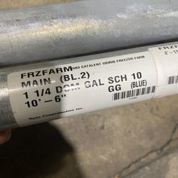 1 , 1/4x3/4 Weld P.o.L Steal Pipes 