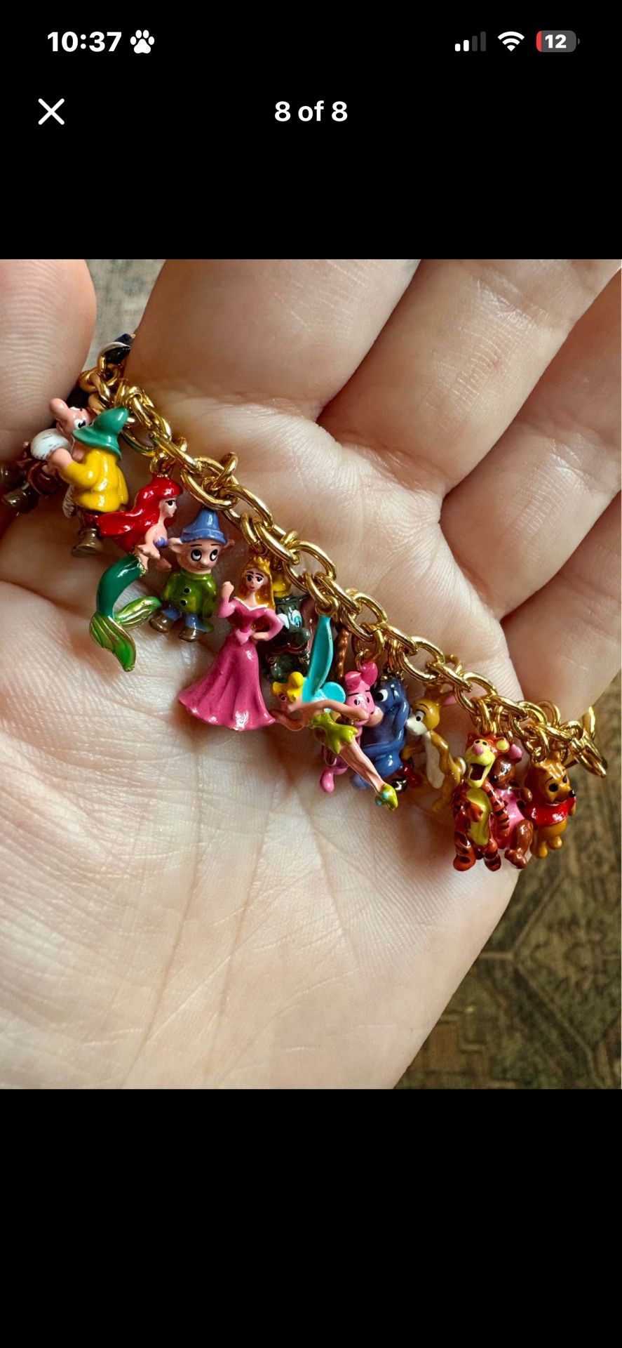 Disney Charm Bracelet