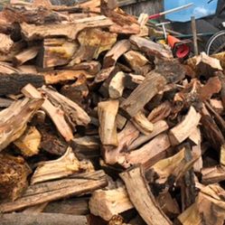 Dry Split Almond Mix Firewood!!!Ready Too Burn Seasoned Wood!!!