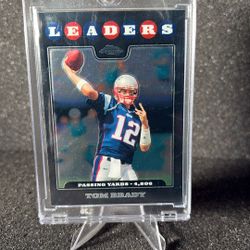 Tom Brady Topps Chrome