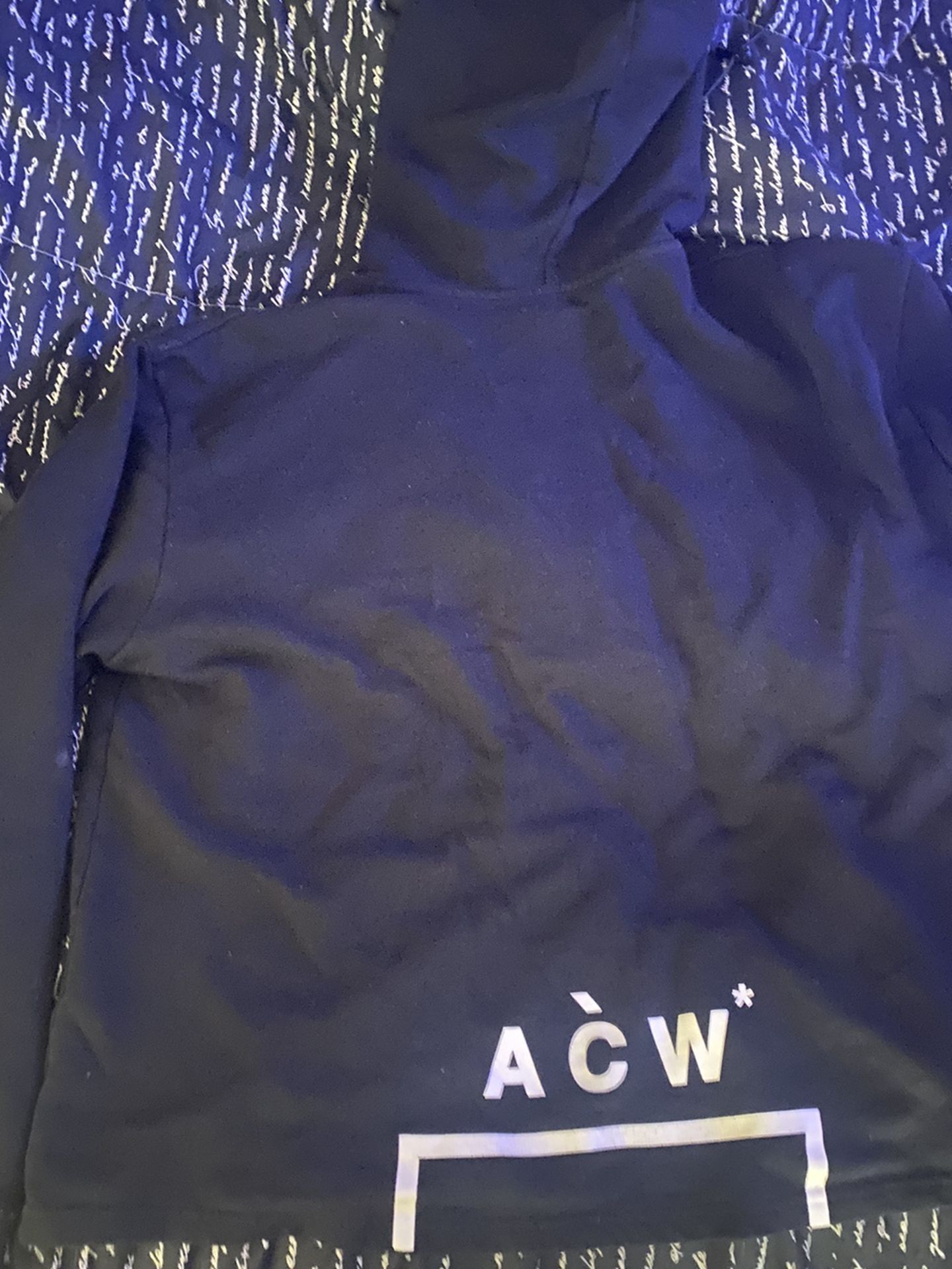 ACW A COLD WALL JACKET MEDIUM BLACK