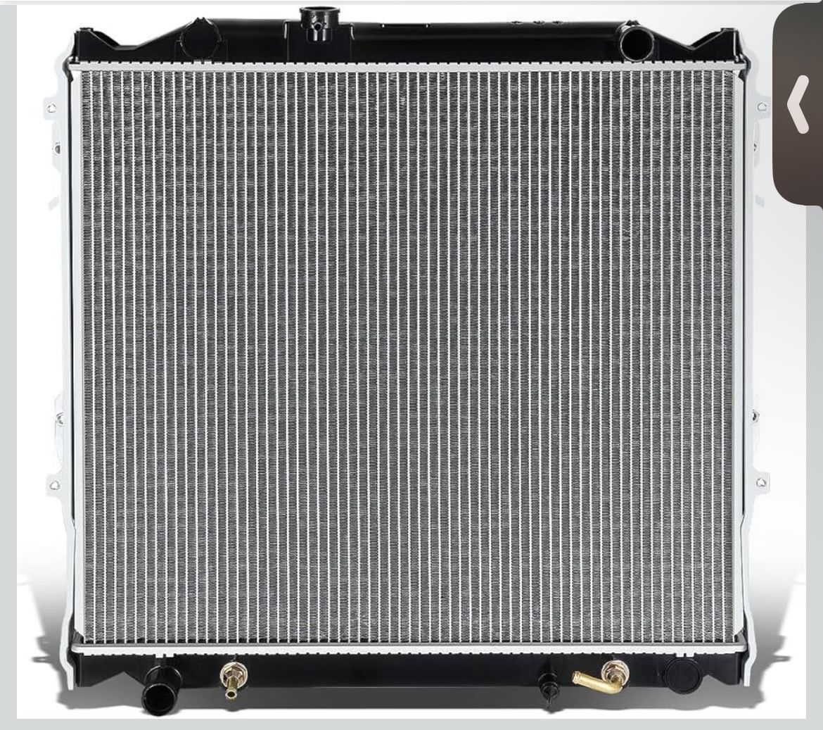1998 OE Style 1-Row Aluminum Core Radiator Engine Cooling