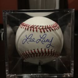 Dodgers “Lee Lacy” autographed baseball
