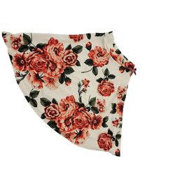 Floral Skirt Silhouette Size Medium