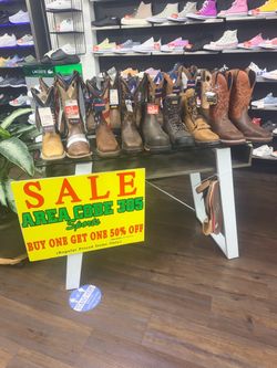 Durango and Ariat boots BOGO 50% off