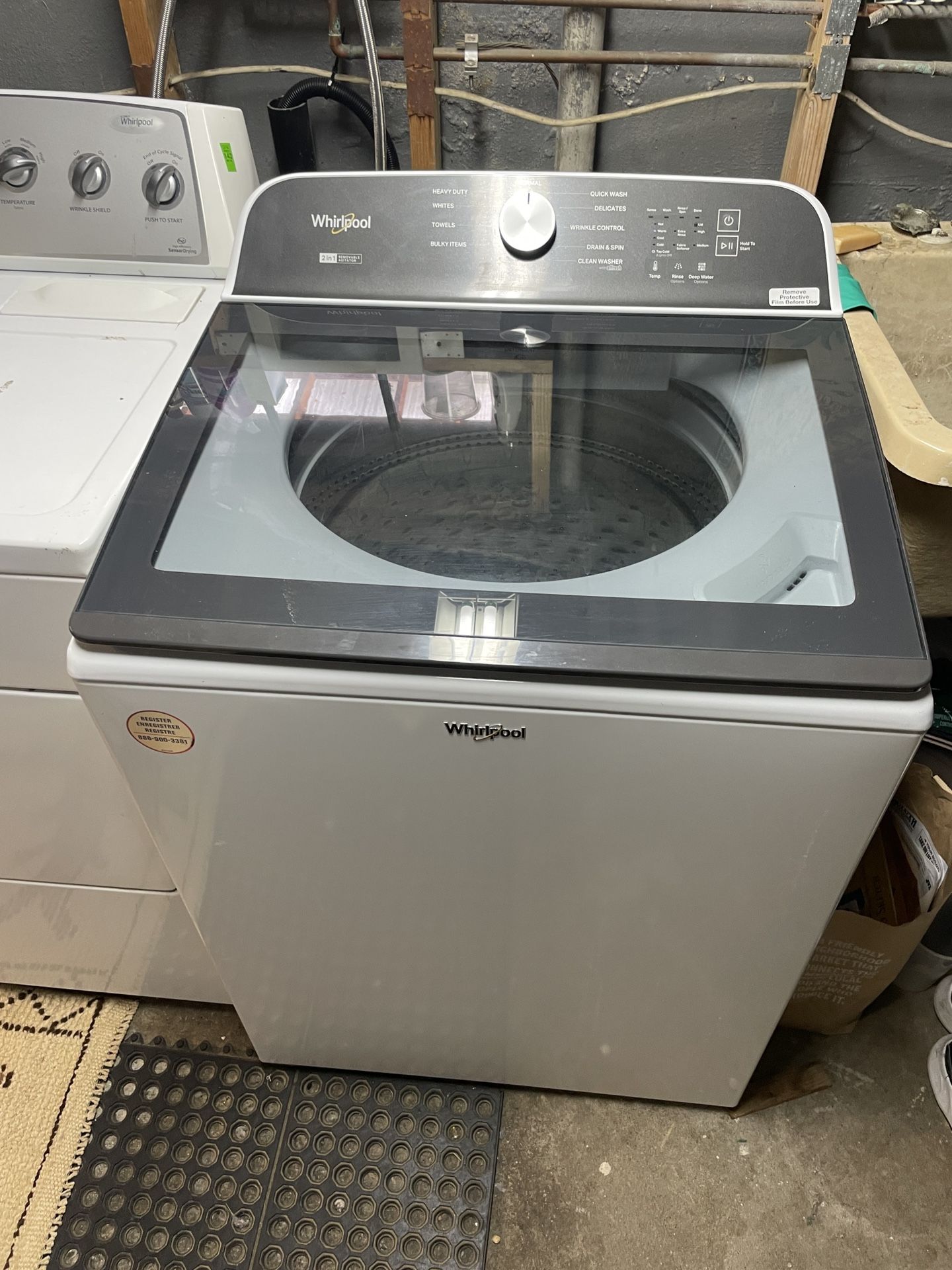2024 Whirlpool High Efficiency Extra Large Top-Load Washer