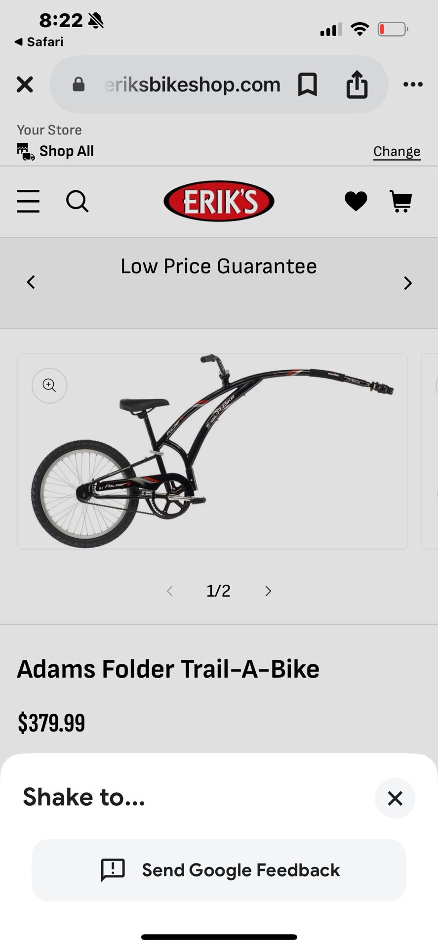 Adam’s Trail A Bike Needs A Seat