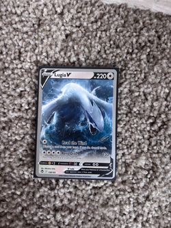Lugia Pokemon Card