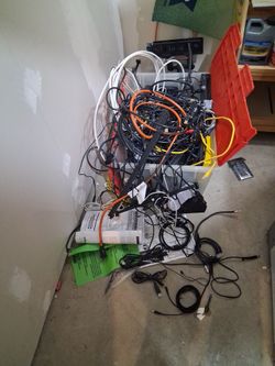 Large Mixed Lot of Cables and Cords