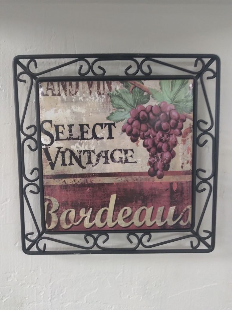 Select vintage wine sign